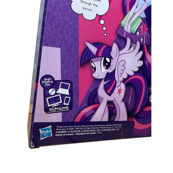 My Little Pony Equestria Girls Twilight Sparkle Doll & Pony Set Retired 2013 NEW - Picture 5 of 5